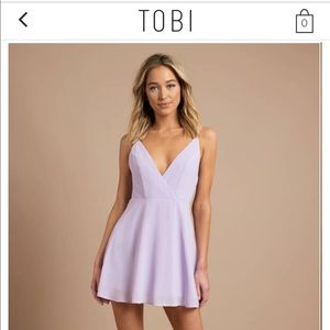 Lavender Tobi skater dress
